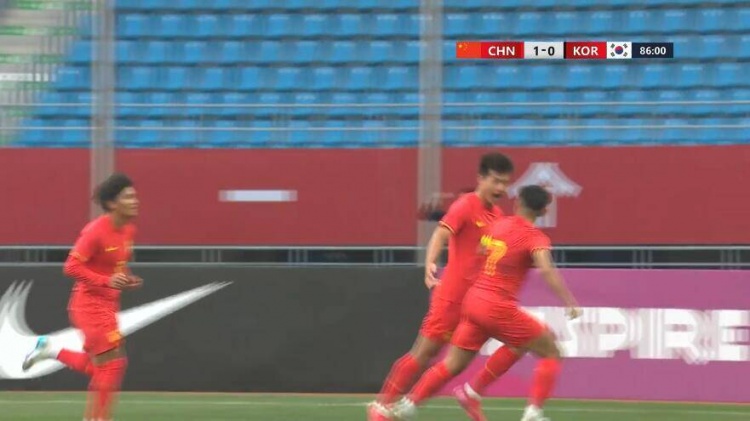 U22國(guó)足1-0韓國(guó)全場(chǎng)數(shù)據(jù)：控球率49%落后韓國(guó)，10射7正領(lǐng)先對(duì)手